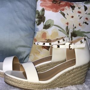 Esprit ROMY Espadrille Studded Wedge Sandals